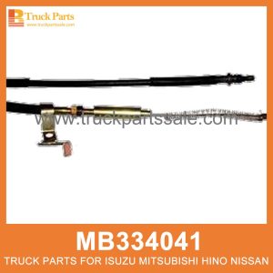 Cable Parking Brake 2985mm MB334041 for Mitsubishi truck Freno de estacionamiento