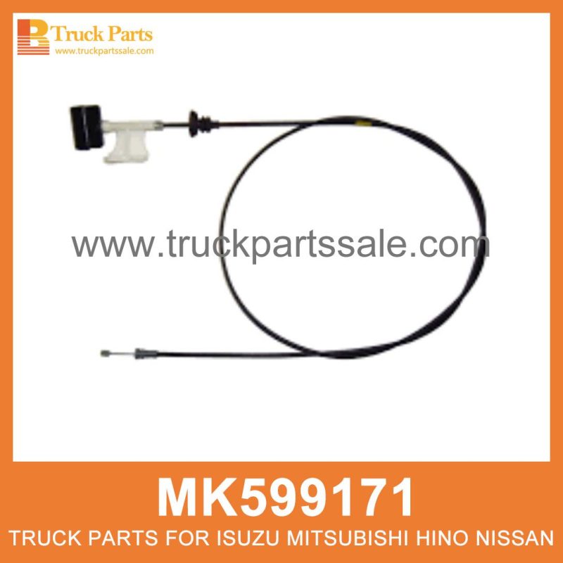 Cable Parking Brake 3560mm MK599171 for Mitsubishi truck Freno de estacionamiento