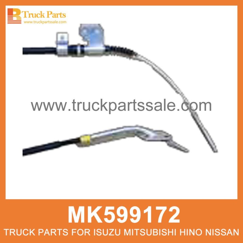 Cable Parking Brake 3670mm MK599172 for Mitsubishi truck Freno de estacionamiento