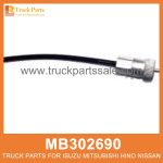 Cable Set Speedo Meter set of 2 pcs MB302690 MB302695 for Mitsubishi truck Cable Conjunto de Speedo Meder S speedo meter s