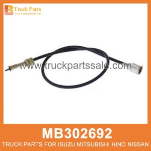 Cable Set Speedo Meter set of 2 pcs MB302692 MB302698 for Mitsubishi truck Medidor de velocidad establecido por cable speedo