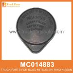 Cap Brake Fluid Tank MC014883 MC045936 for Mitsubishi truck Tanque de fluido de frenos