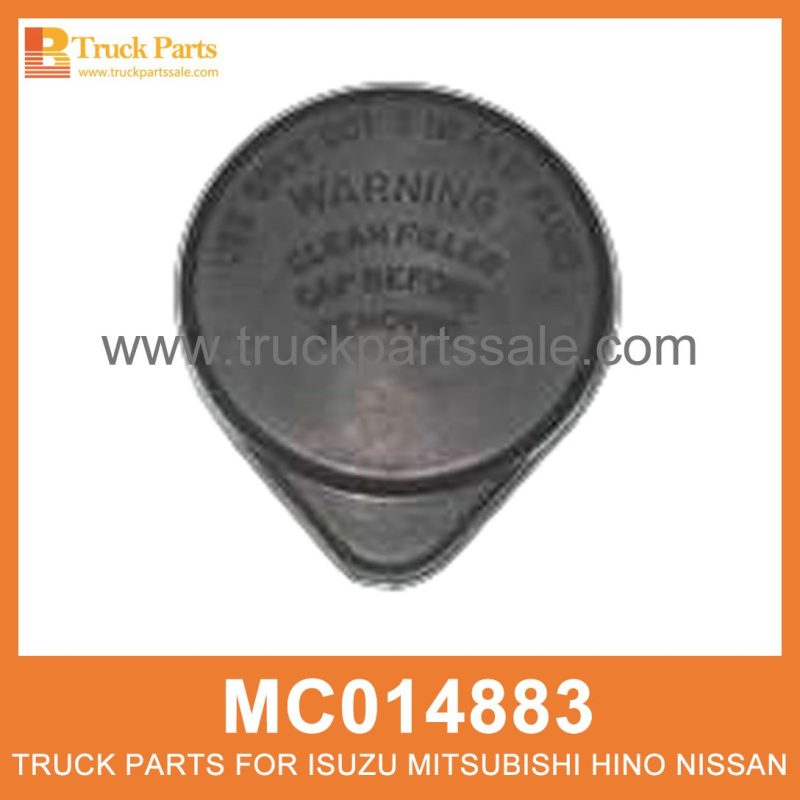 Cap Brake Fluid Tank MC014883 MC045936 for Mitsubishi truck Tanque de fluido de frenos