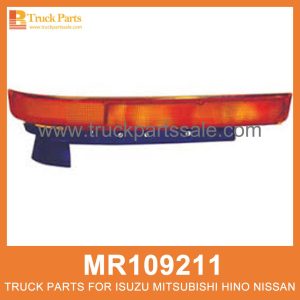 Corner Lamp Left Amber Lens MR109211 214-1637L for Mitsubishi truck L??mpara de esquina izquierda lente ??mbar