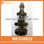 Counter Shaft 350mm Length ME530022 for Mitsubishi truck Pollito