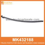Cover Leaf Front Spring MK432188 for Mitsubishi truck Spring delantero de la hoja de cubierta