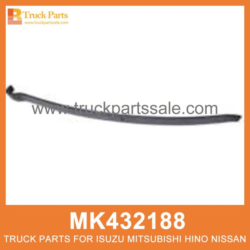 Cover Leaf Front Spring MK432188 for Mitsubishi truck Spring delantero de la hoja de cubierta