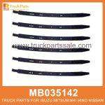 Cover Leaf Rear Spring MB035142 for Mitsubishi truck Cubra de hoja de resorte trasero