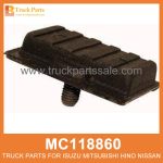 Cushion Side Rear Cabin Support MC118860 for Mitsubishi truck Soporte de cabina trasera del lado del coj??n