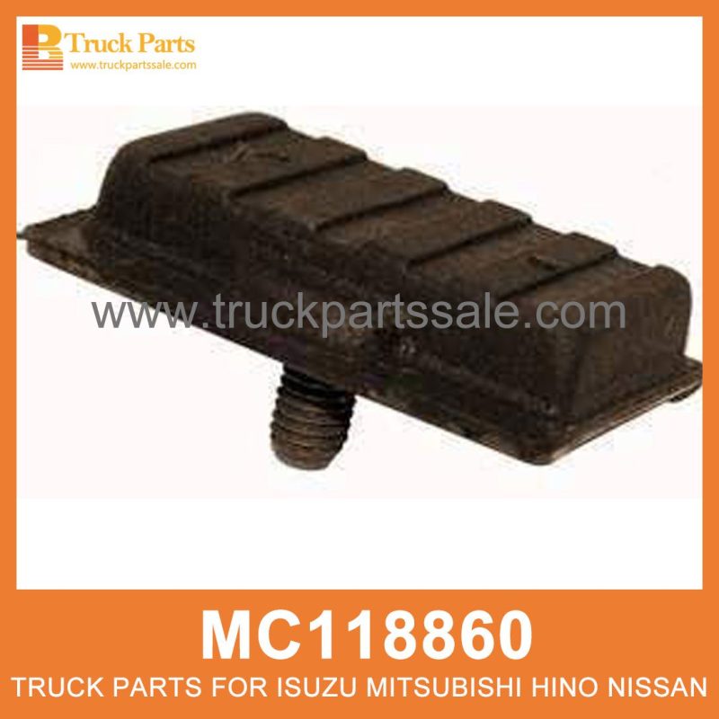Cushion Side Rear Cabin Support MC118860 for Mitsubishi truck Soporte de cabina trasera del lado del coj??n