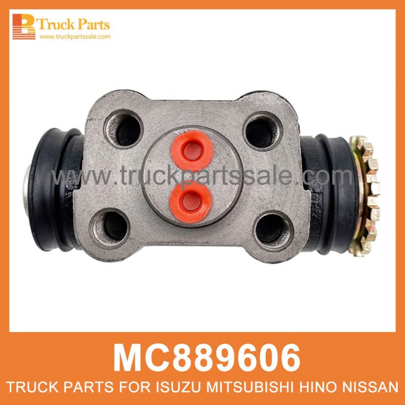 Cylinder Left Rear Wheel without Bleeding Screw MC889606 for Mitsubishi truck Rueda trasera izquierda del cilindro sin tornillo de sangrado