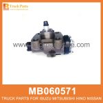 Cylinder Right Front Wheel MB060571 for Mitsubishi truck Rueda delantera derecha del cilindro