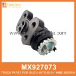 Cylinder Right Front Wheel without Bleeding Screw MX927073 for Mitsubishi truck Cilindro