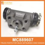 Cylinder Right Rear Wheel without Bleeding Screw MC889607 for Mitsubishi truck Cilindro