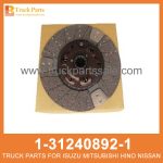 DISC CLUTCH 1-31240892-1 1-87611000-0 1312408921 1876110000 1-31240-892-1 1-87611-000-0 for ISUZU CXZ81K 10PE1 Embrague