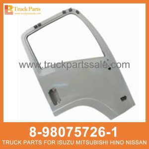 DOOR ASM FRT W TRIM 8-98075726-1 8-98075727-1 8980757261 8980757271 8-98075-726-1 8-98075-727-1 for ISUZU NPR75 Puerta ASM FRT W Ribrete asm frt w trim