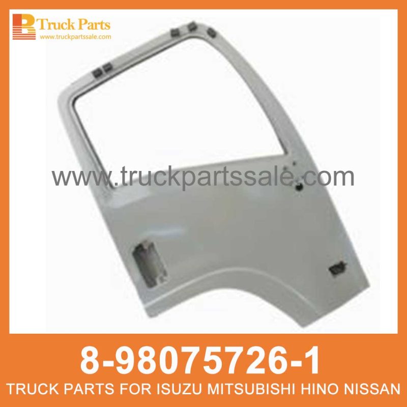 DOOR ASM FRT W TRIM 8-98075726-1 8-98075727-1 8980757261 8980757271 8-98075-726-1 8-98075-727-1 for ISUZU NPR75 Puerta ASM FRT W Ribrete asm frt w trim