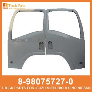 DOOR ASM FRT WO TRIM 8-98075727-0 8-98075726-0 8980757270 8980757260 8-98075-727-0 8-98075-726-0 for ISUZU NQR NPR 700P Puerta asm frt wo ribete asm frt wo trim