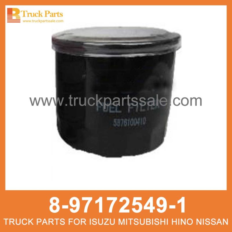 ELEMENT KIT FUEL FILTER 8-97172549-1 5-87610041-0 8971725491 5876100410 8-97172-549-1 5-87610-041-0 for ISUZU NPR60 4BG1 4HF1 Filtro de combustible del kit de elementos