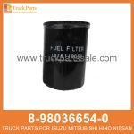 ELEMENT KIT FUEL FILTER 8-98036654-0 1-87611005-0 8980366540 1876110050 8-98036-654-0 1-87611-005-0 for ISUZU FV 6BG1 6HK1 Filtro de combustible del kit de elementos