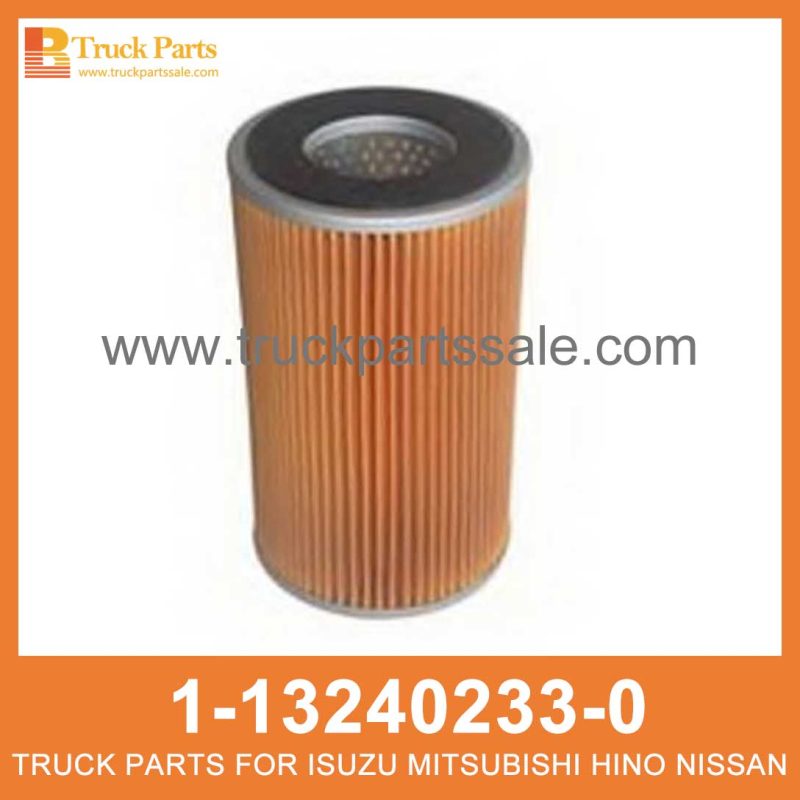 ELEMENT OIL FILTER 1-13240233-0 1-13240217-0 1132402330 1132402170 1-13240-233-0 1-13240-217-0 for ISUZU CYZ51 6WF1 Filtro de aceite de elemento