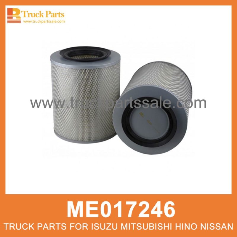 Element Air Filter 265mm H 230mm Dia ME017246 for Mitsubishi truck Filtro de aire del elemento