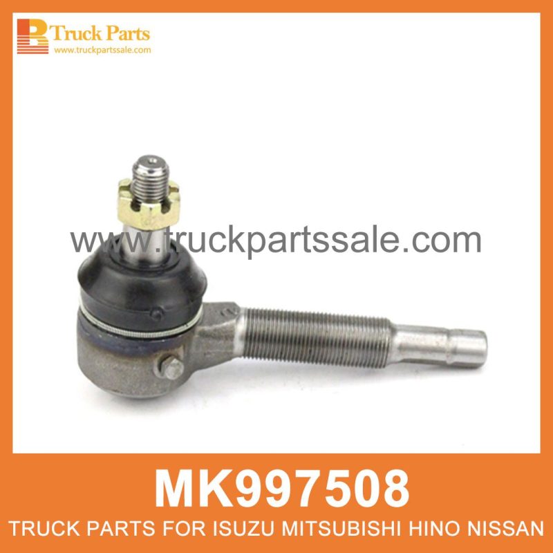 End Set Tie Rod 20mm thread set of 2 pcs MK997508 MK997509 for Mitsubishi truck Varilla de enlace de ajuste final end