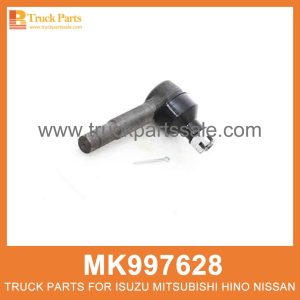 End Set Tie Rod 22mm thread set of 2 pcs MK997628 MK997629 for Mitsubishi truck Varilla de enlace de ajuste final end