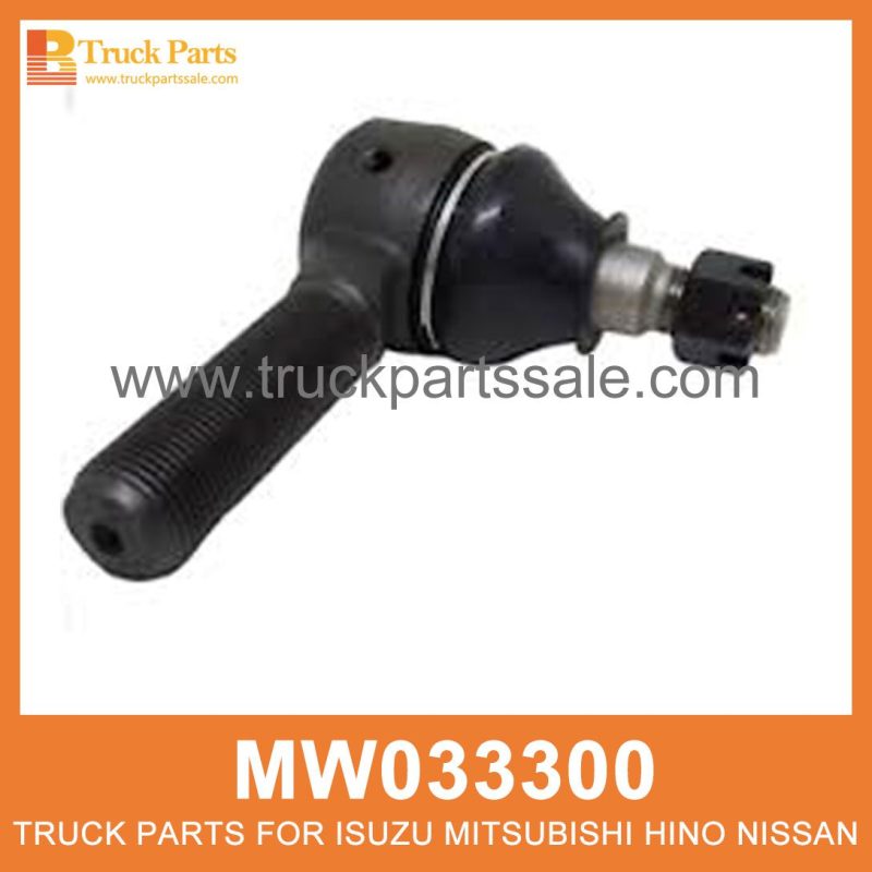End Set Tie Rod set of 2 pcs MW033300 MW033301 for Mitsubishi truck Varilla de enlace de ajuste final end