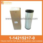 FILTER ACL INNER 1-14215217-0 1-87610112-0 1142152170 1876101120 1-14215-217-0 1-87610-112-0 for ISUZU CXZ51K 6WF1 Filtro ACL interno ACL