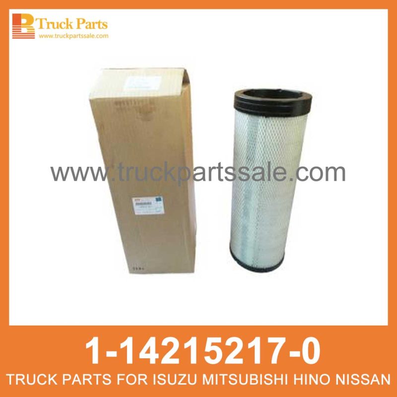 FILTER ACL INNER 1-14215217-0 1-87610112-0 1142152170 1876101120 1-14215-217-0 1-87610-112-0 for ISUZU CXZ51K 6WF1 Filtro ACL interno ACL