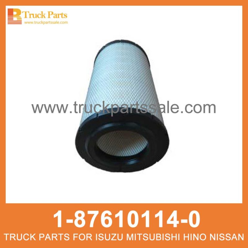 FILTER ACL INNER 1-87610114-0 8-98071422-0 1876101140 8980714220 1-87610-114-0 8-98071-422-0 for ISUZU FRR90 FVR34 Filtro ACL interno ACL