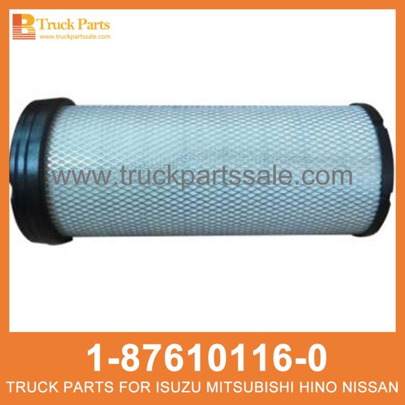 FILTER ACL INNER 1-87610116-0 8-98071424-0 1876101160 8980714240 1-87610-116-0 8-98071-424-0 for ISUZU FVM GVR 6HK1 Filtro ACL interno ACL