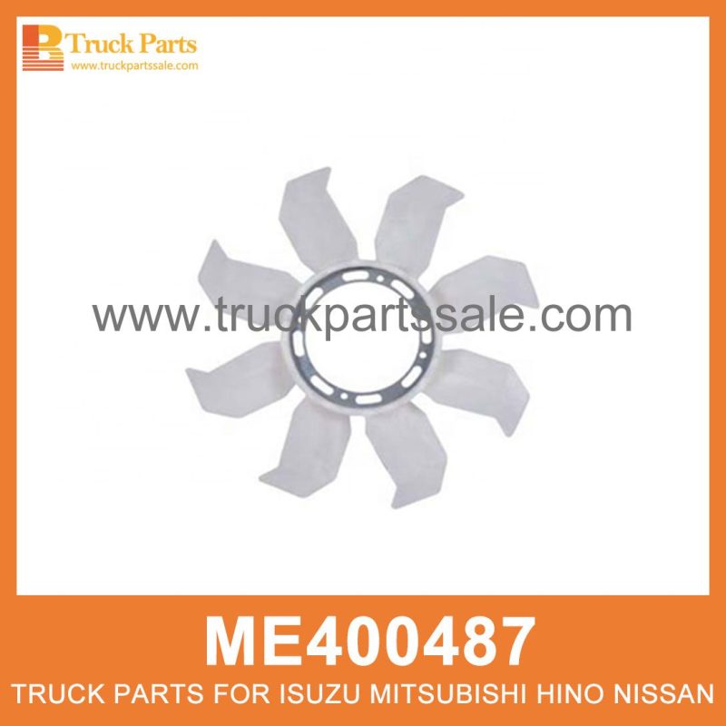 Fan Blade Radiator 8 leaf 430mm ME400487 for Mitsubishi truck Radiador de la cuchilla del ventilador