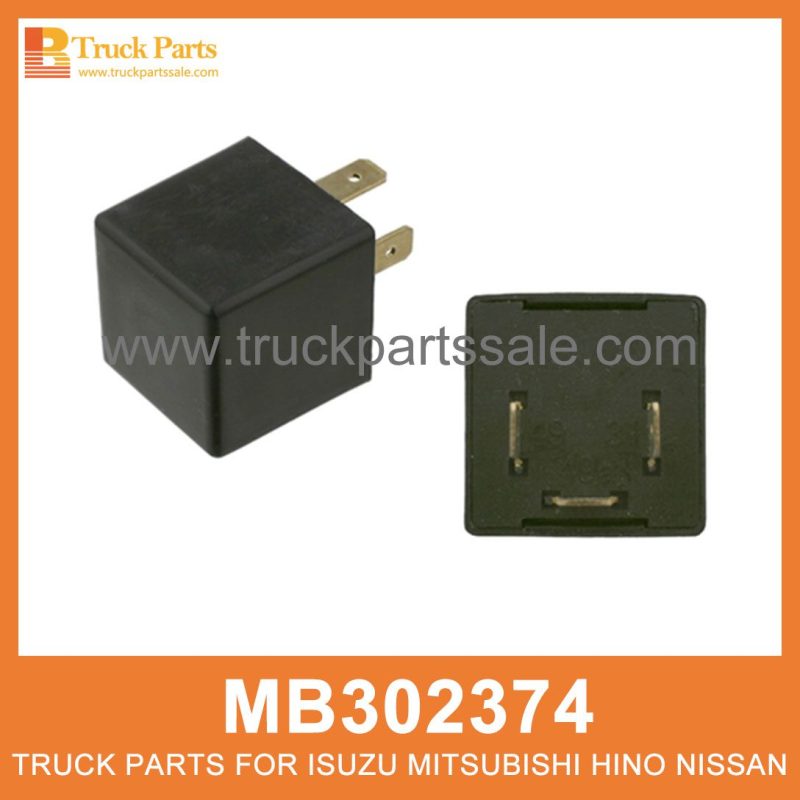 Flasher Turn Signal 3 Pin 24V MB302374 for Mitsubishi truck Se al de giro de Flasher