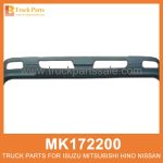 Front Bumper 11 inches width MK172200 MK547539 for Mitsubishi truck Parachoques delantero