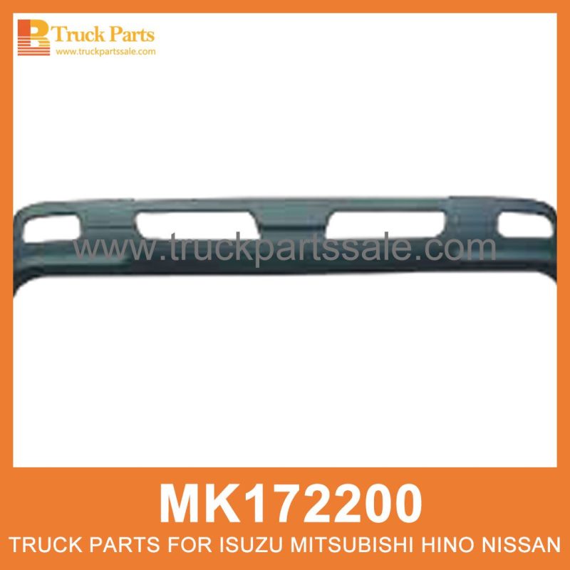 Front Bumper 11 inches width MK172200 MK547539 for Mitsubishi truck Parachoques delantero