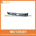 Front Bumper 9 inches width MC139301 for Mitsubishi truck Parachoques delantero