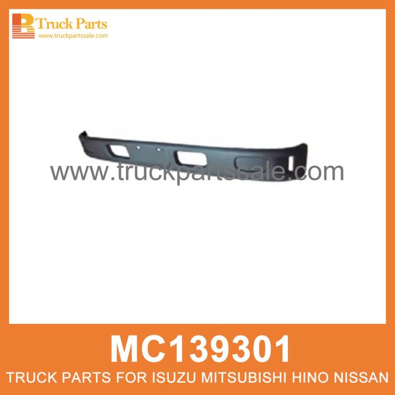 Front Bumper 9 inches width MC139301 for Mitsubishi truck Parachoques delantero