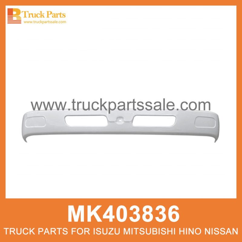 Front Bumper with Fog Lamp Hole MK403836 for Mitsubishi truck Parachoques delantero