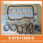 GASKET SET ENG OVERHAUL 5-87811869-0 5-87814361-1 5878118690 5878143611 5-87811-869-0 5-87814-361-1 for ISUZU 4HF1 Junta Set Eng Overhaul
