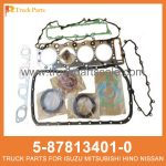 GASKET SET ENG OVERHAUL 5-87813401-0 5-87814433-1 5878134010 5878144331 5-87813-401-0 5-87814-433-1 for ISUZU 4HE1 Junta Set Eng Overhaul