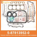 GASKET SET ENG OVERHAUL 5-87813952-0 5-87814351-3 5878139520 5878143513 5-87813-952-0 5-87814-351-3 for ISUZU 4HG1 Junta Set Eng Overhaul