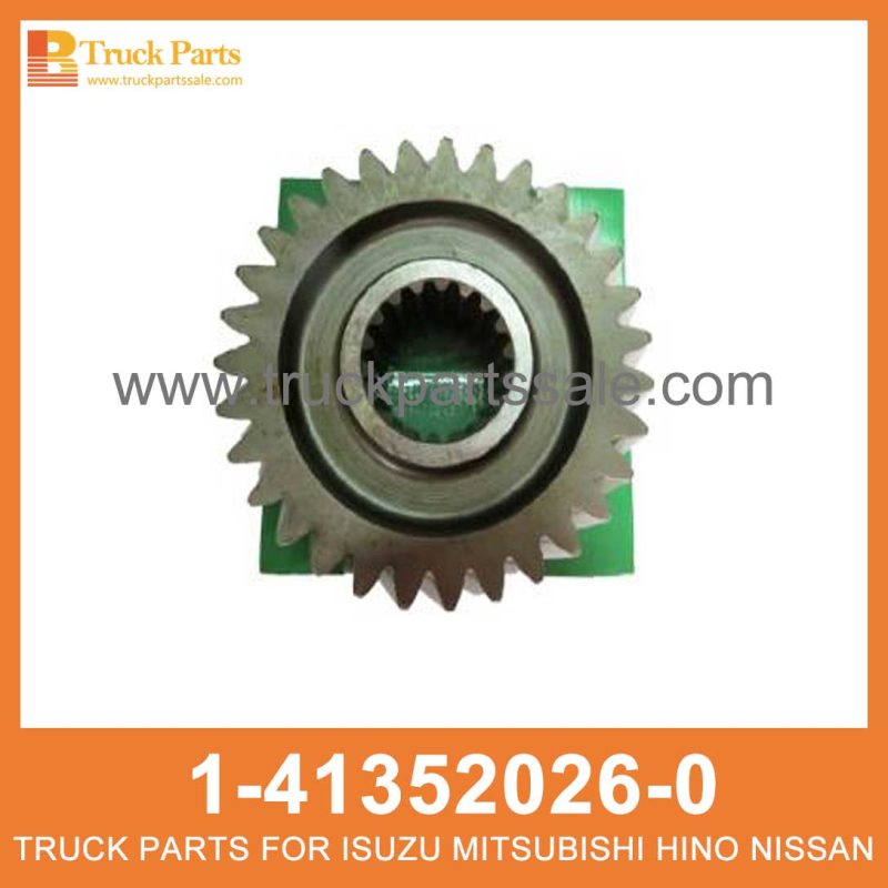 GEAR DRIVEN HELICAL 1-41352026-0 1-41651042-0 1413520260 1416510420 1-41352-026-0 1-41651-042-0 for ISUZU CXZ51K 6WF1 Helicoidal conducido por engranajes