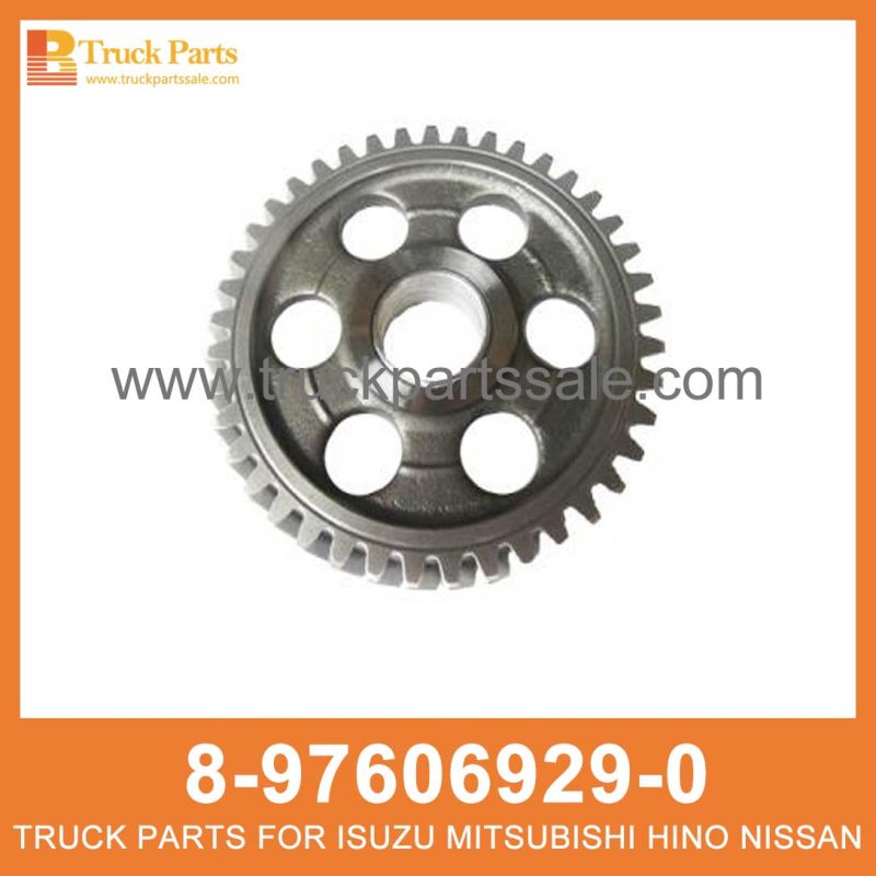 GEAR IDLE 8-97606929-0 8976069290 8-97606-929-0 for ISUZU NPR75 700P 4HK1 Engranaje inactivo
