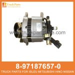 GENERATOR ASM 12V 60A 8-97187657-0 8-94122488-0 8971876570 8941224880 8-97187-657-0 8-94122-488-0 for ISUZU NKR55 4JB1 Generador ASM