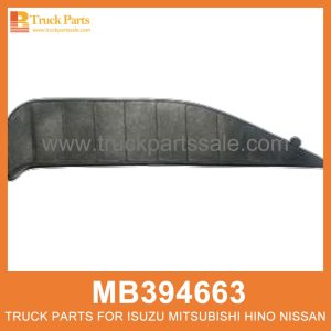 Garnish Outer Right Door MB394663 for Mitsubishi truck Decorar la puerta derecha exterior
