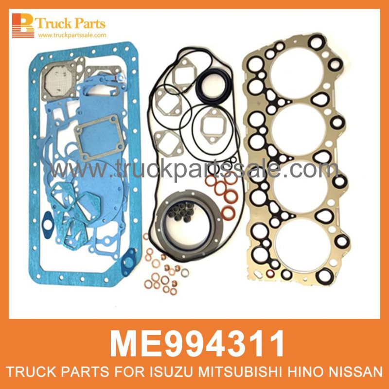 Gasket Set Engine Overhaul ME994311 ME997275 ME996358 for Mitsubishi truck Revisi??n del motor de la junta