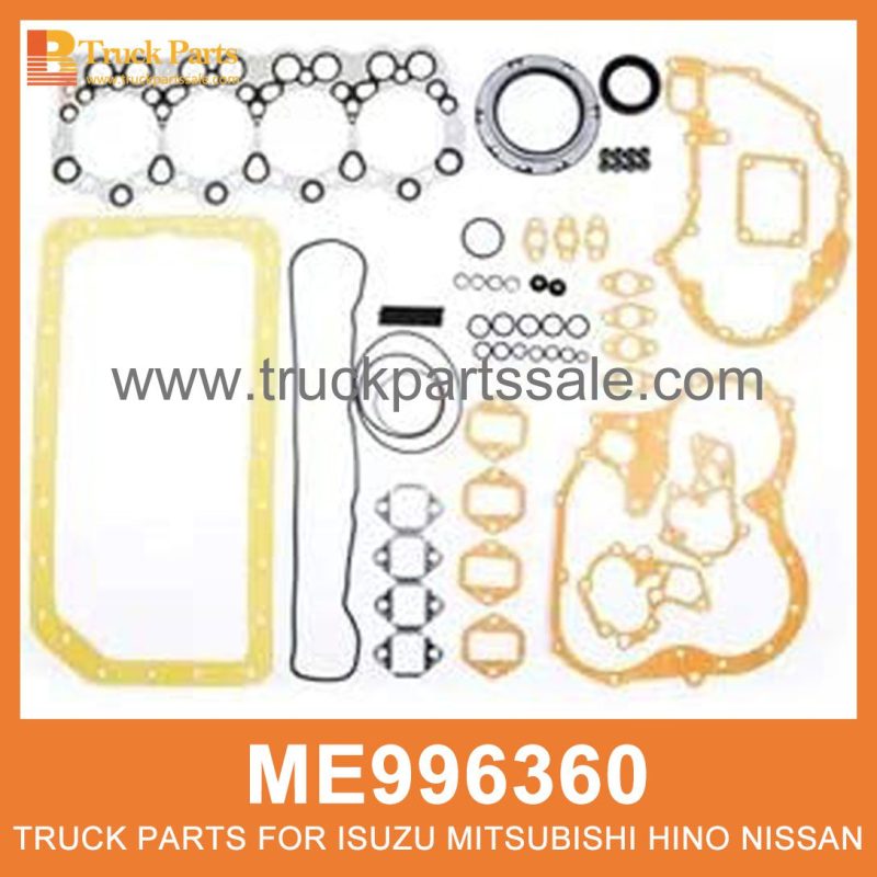 Gasket Set Engine Overhaul ME996360 for Mitsubishi truck Revisi??n del motor de la junta