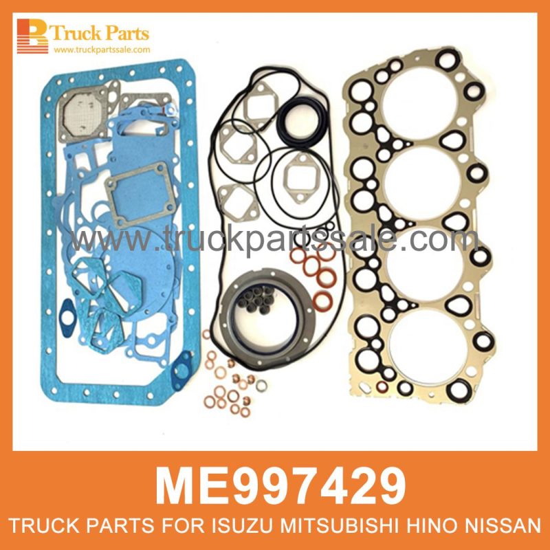 Gasket Set Engine Overhaul ME997429 ME996023 ME993940 for Mitsubishi truck Revisi??n del motor de la junta